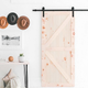 Industrial By Design 8ft Sliding Barn Door Hardware Kit | $70 | Amazon